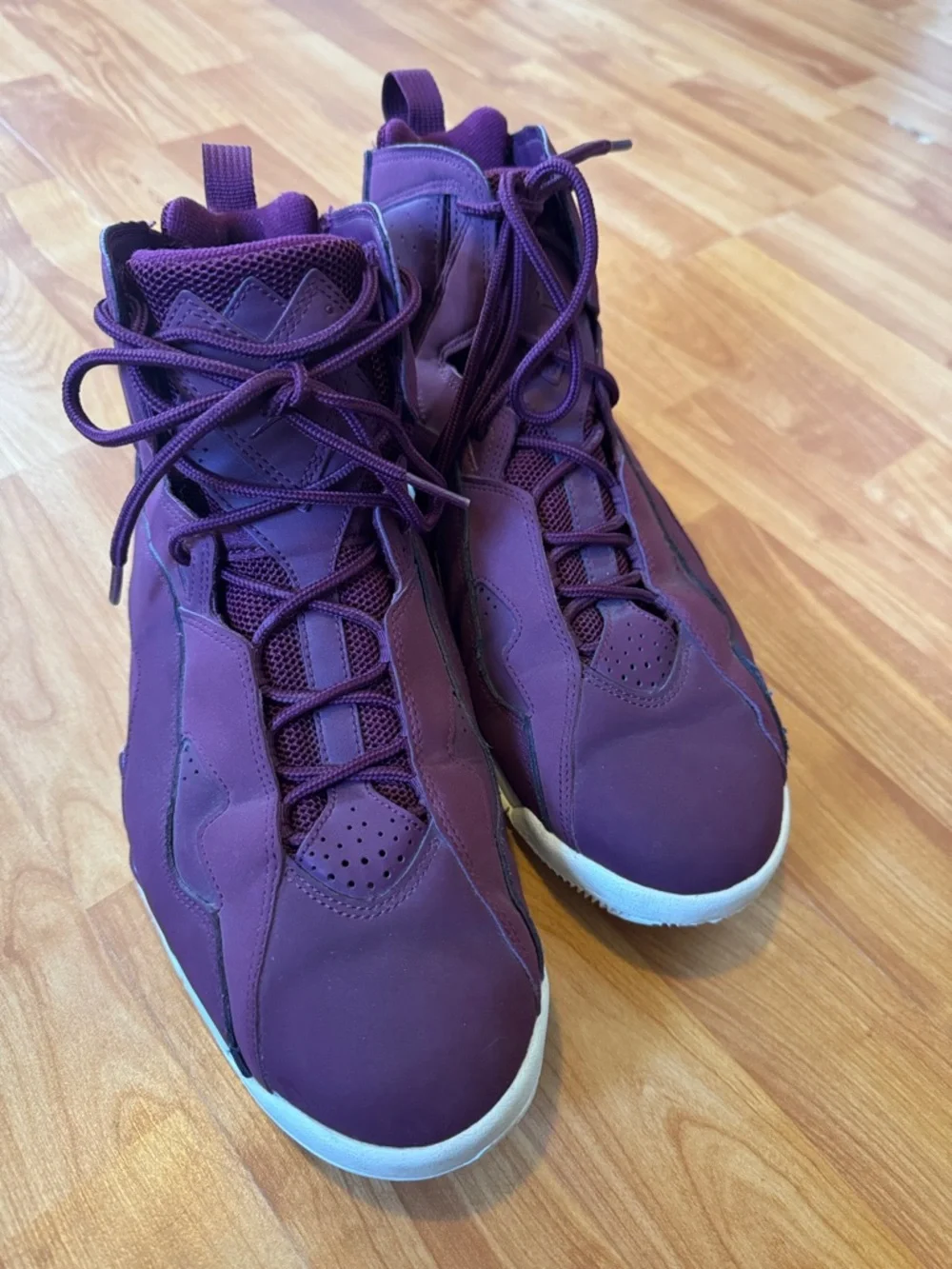 Air Jordan Nike‎ True Flight Bordeaux burgundy Basketball Shoes Mens 11
